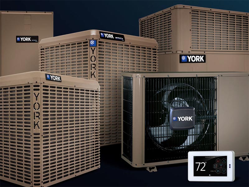 rebates on YORK heating and AC systems